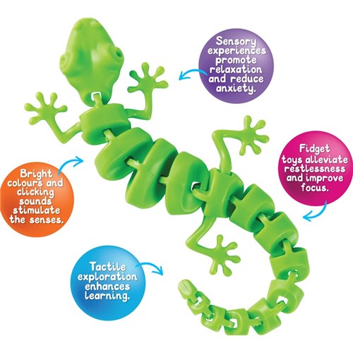 Wriggly Gecko - Green 1